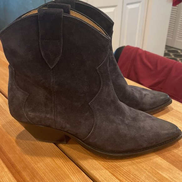 Isabel Marant Dewina Ankle Bootie 37/7 Size - Picture 6 of 9